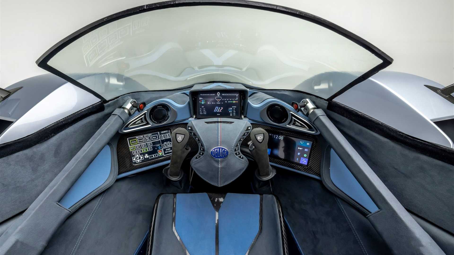 Delage Has Chopped The Roof Off The D12 Hybrid Hypercar