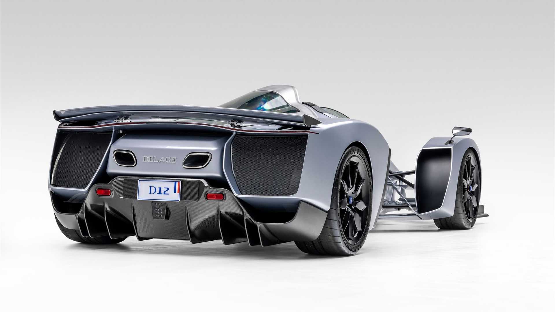 Delage Has Chopped The Roof Off The D12 Hybrid Hypercar