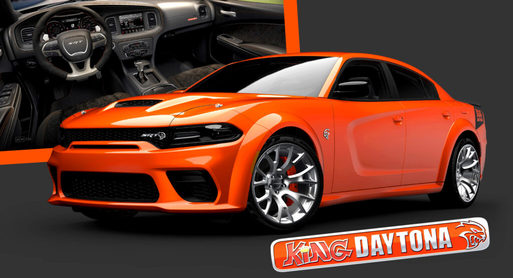  The Fifth ‘Last Call’ 2023 Dodge Charger Is The King Daytona With 807 HP And Lots Of Orange