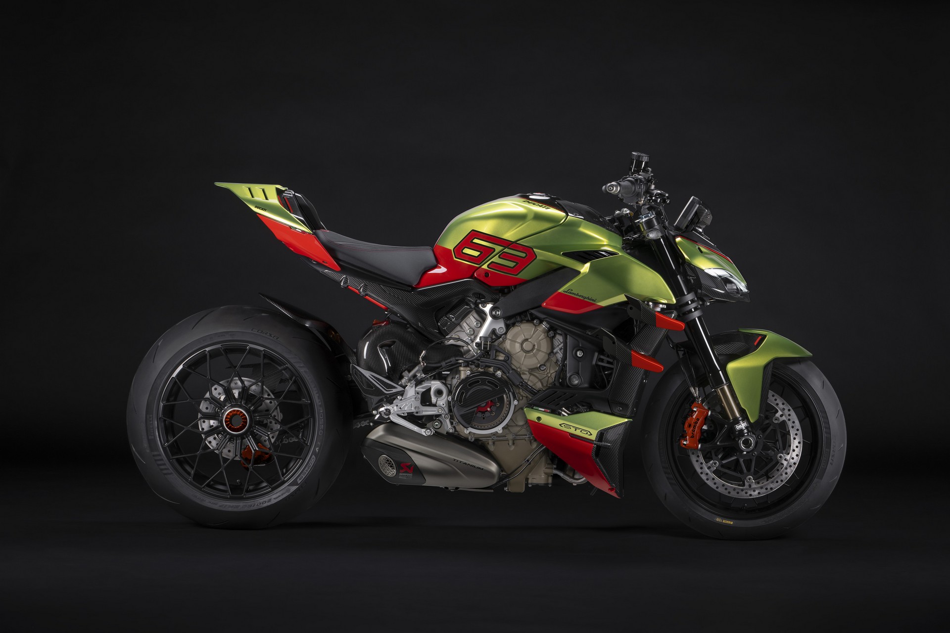 Ducati Streetfighter V4 Lamborghini Debuts As A $68,000 Bike Inspired By The Huracan STO