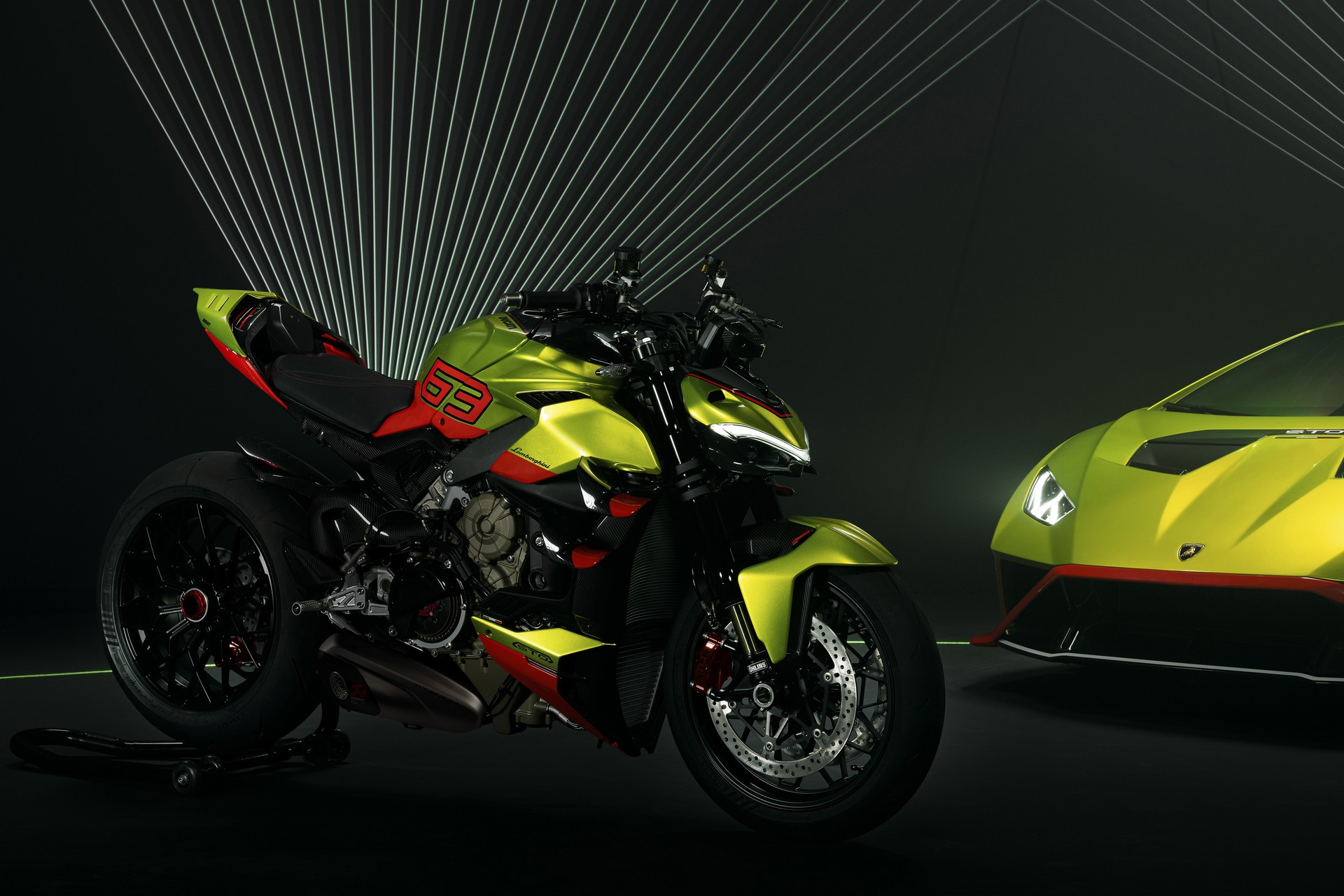 Ducati Streetfighter V4 Lamborghini Debuts As A $68,000 Bike Inspired By The Huracan STO