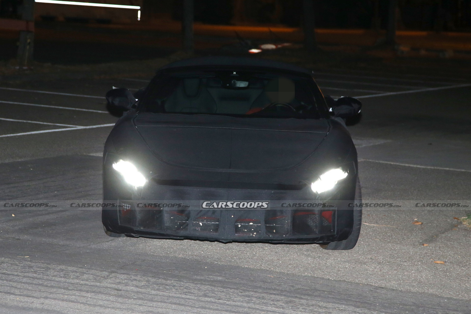 Ferrari Roma Spider Prototype Caught Testing With Heavy Camouflage