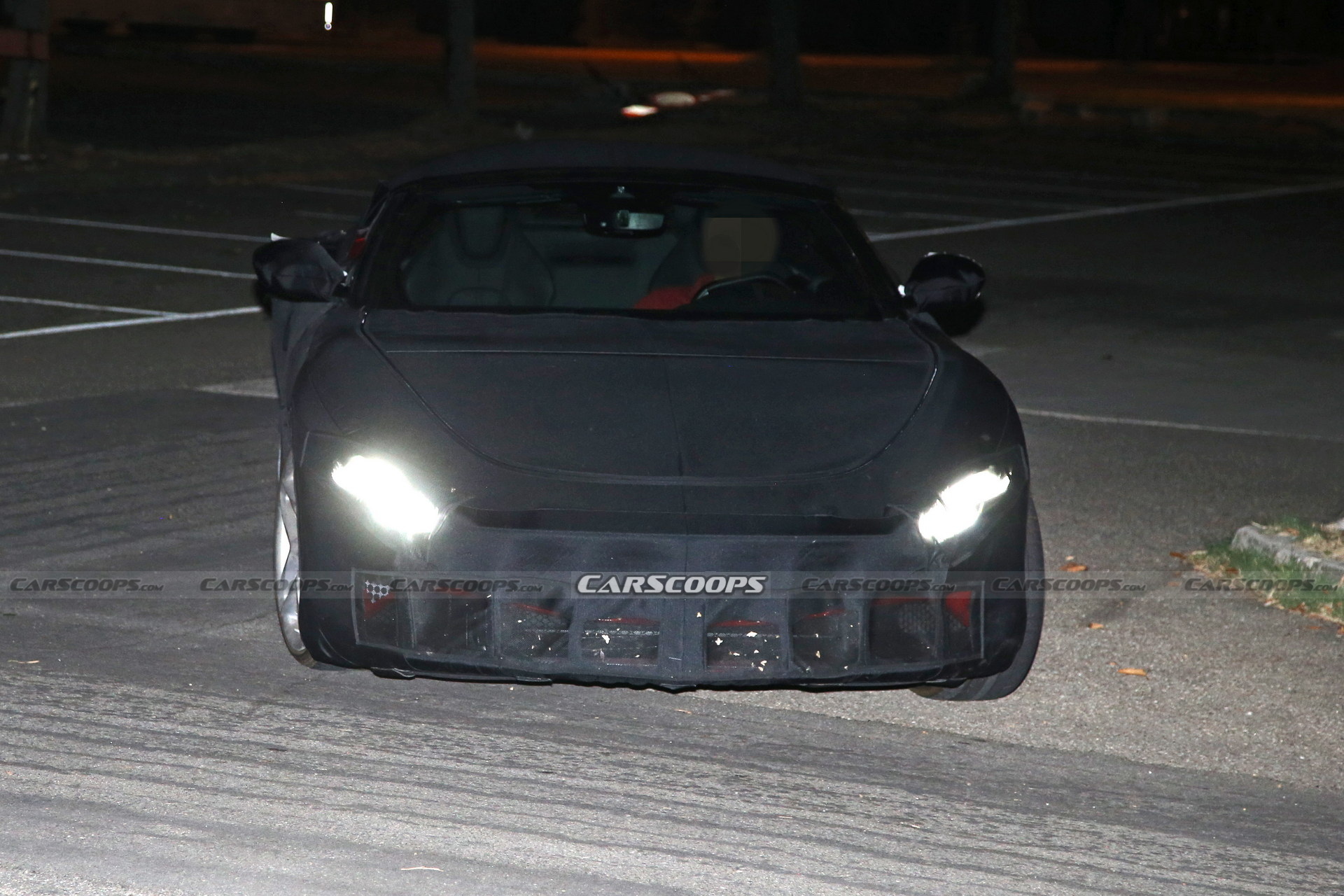Ferrari Roma Spider Prototype Caught Testing With Heavy Camouflage