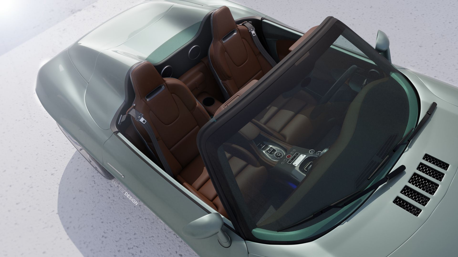 Someone Should Build This Designer’s Fiat Barchetta Electromod Study