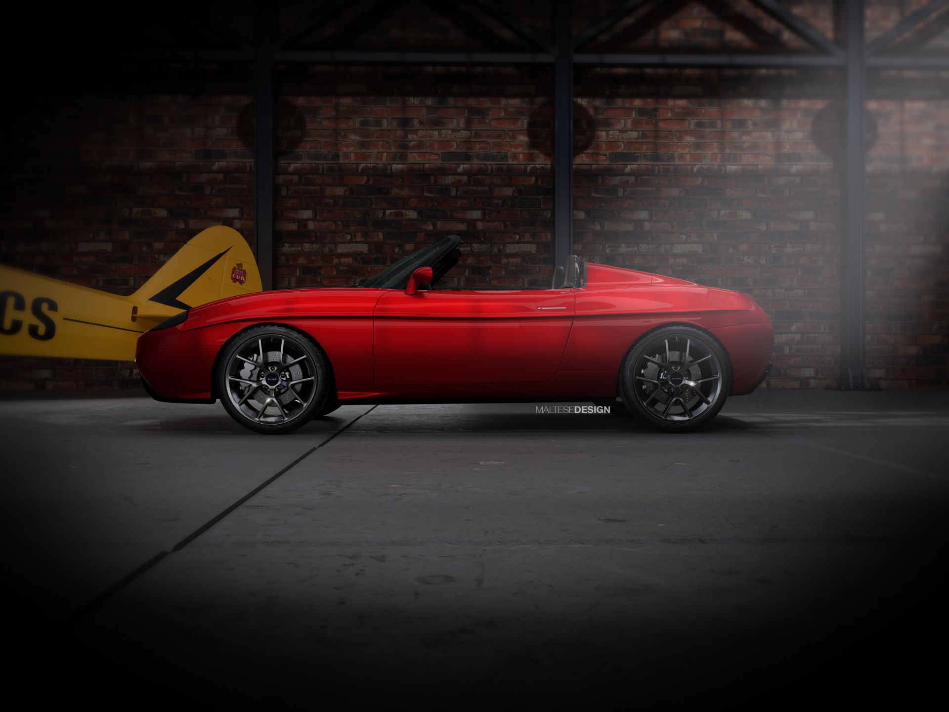 Someone Should Build This Designer’s Fiat Barchetta Electromod Study