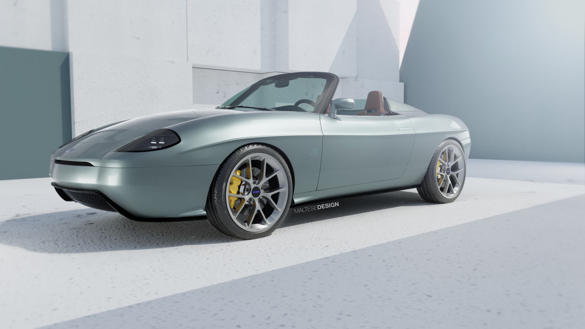 Someone Should Build This Designer’s Fiat Barchetta Electromod Study