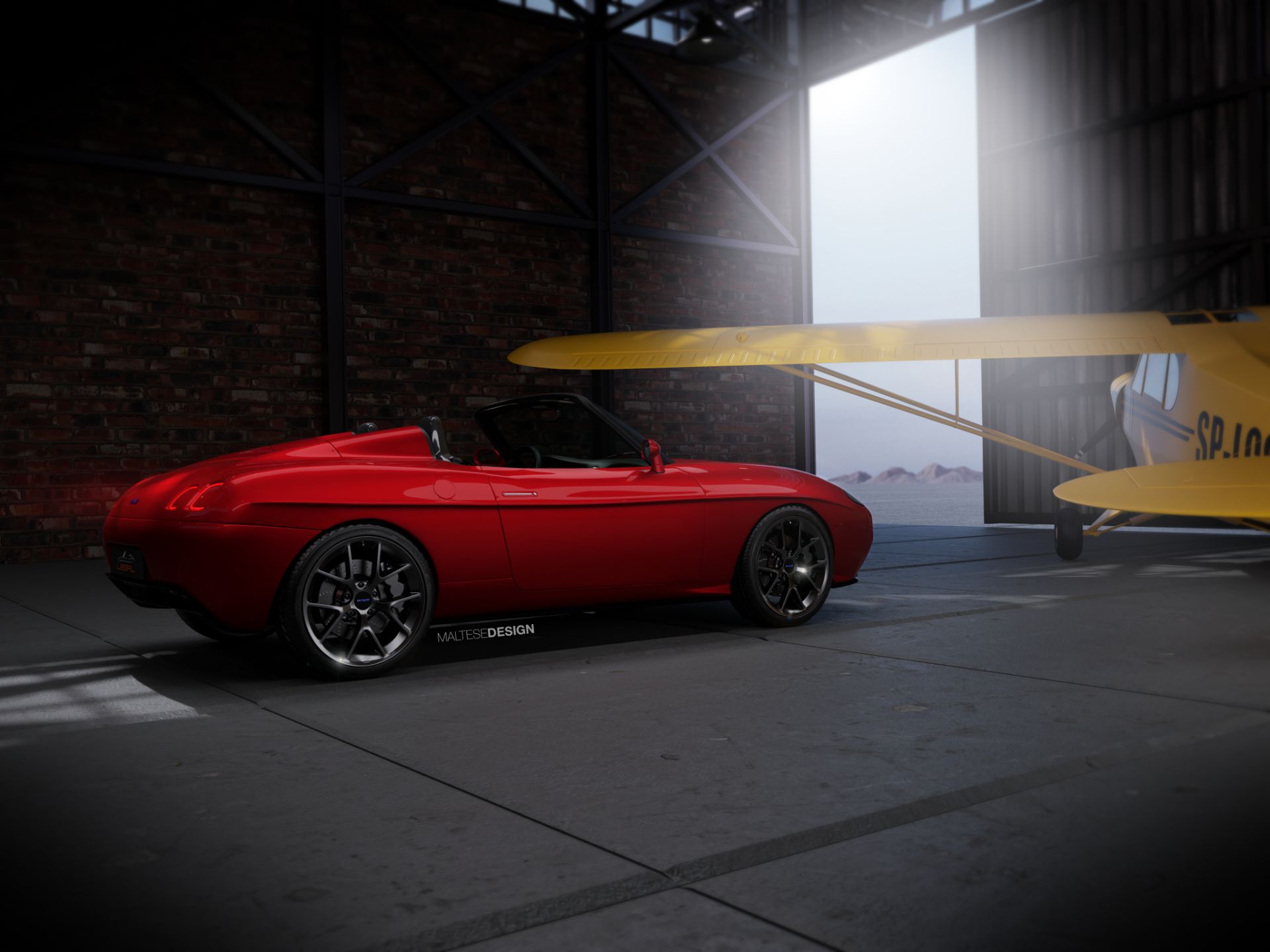 Someone Should Build This Designer’s Fiat Barchetta Electromod Study