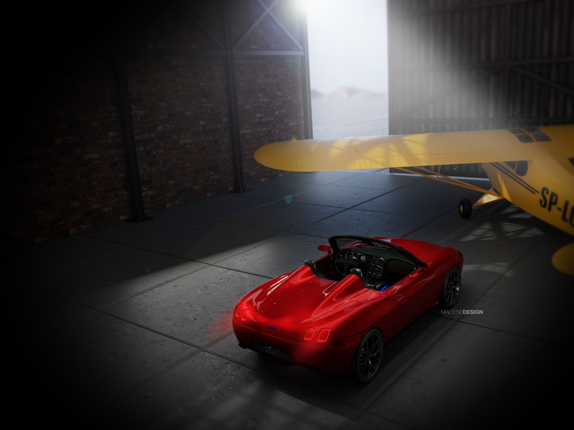 Someone Should Build This Designer’s Fiat Barchetta Electromod Study