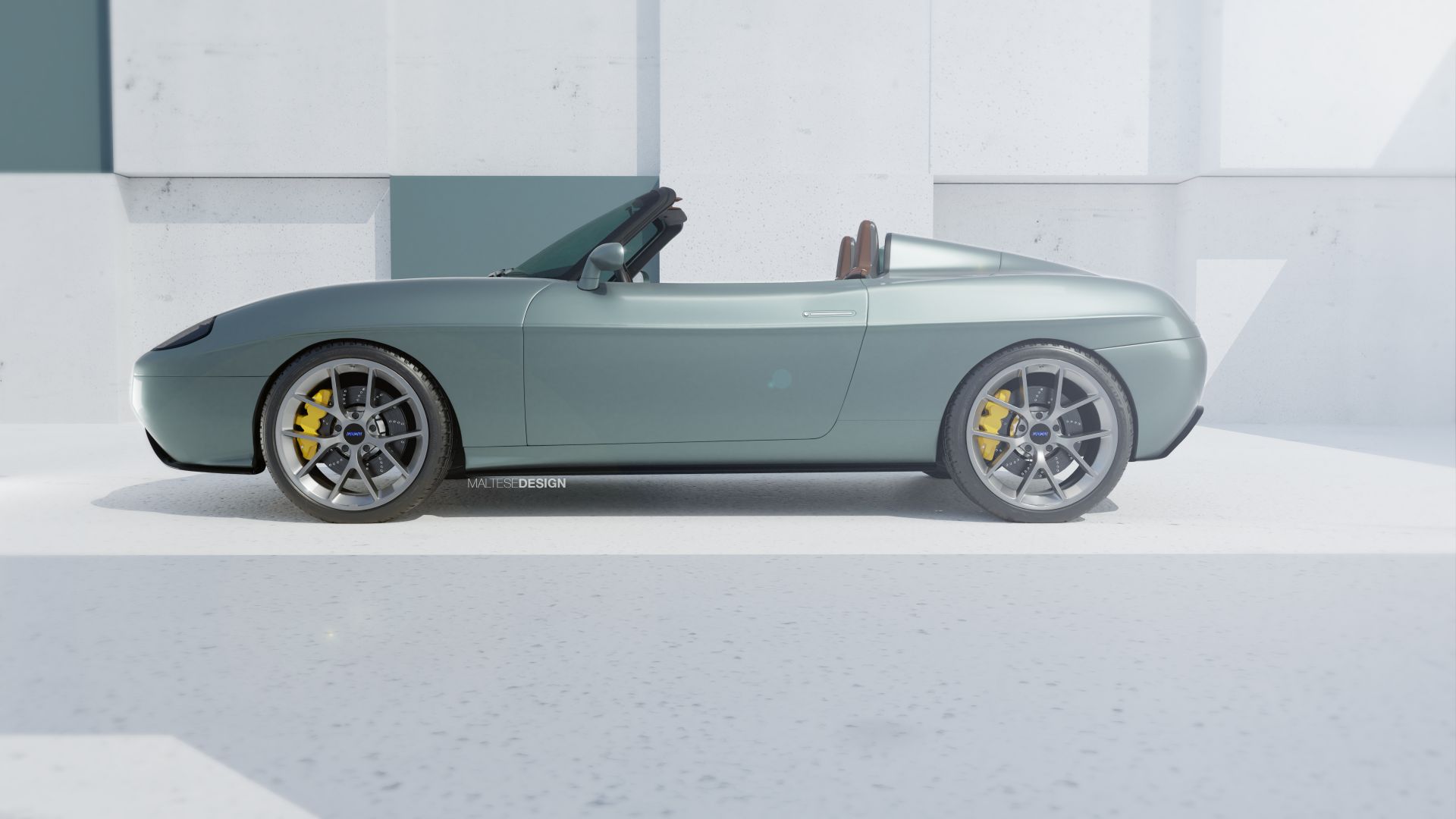 Someone Should Build This Designer’s Fiat Barchetta Electromod Study
