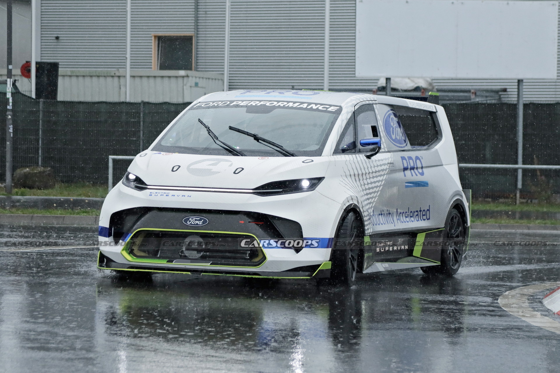1,973-HP Ford Pro Electric SuperVan Spied At The Nurburgring, Could Aim For A New Record