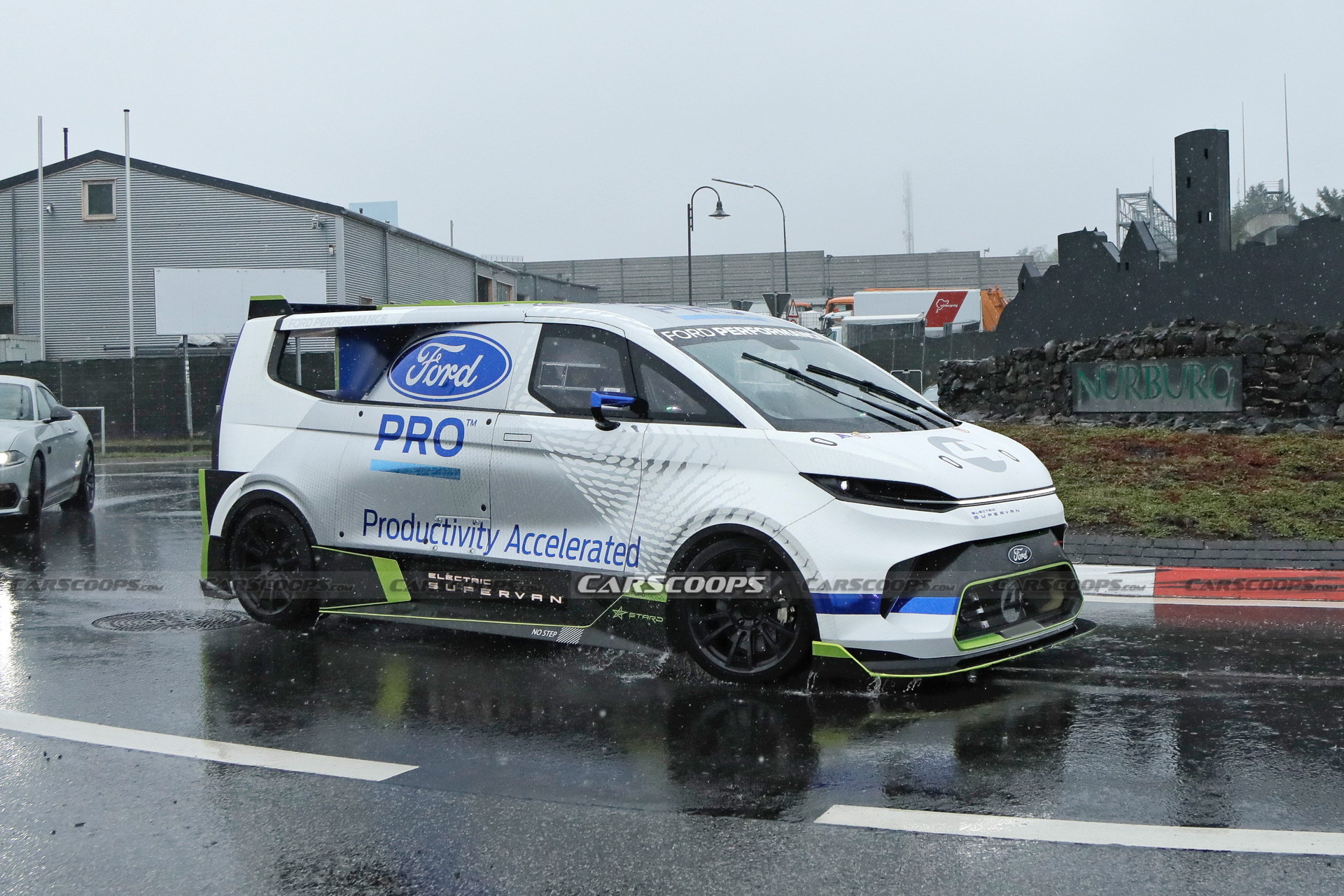 1,973-HP Ford Pro Electric SuperVan Spied At The Nurburgring, Could Aim For A New Record