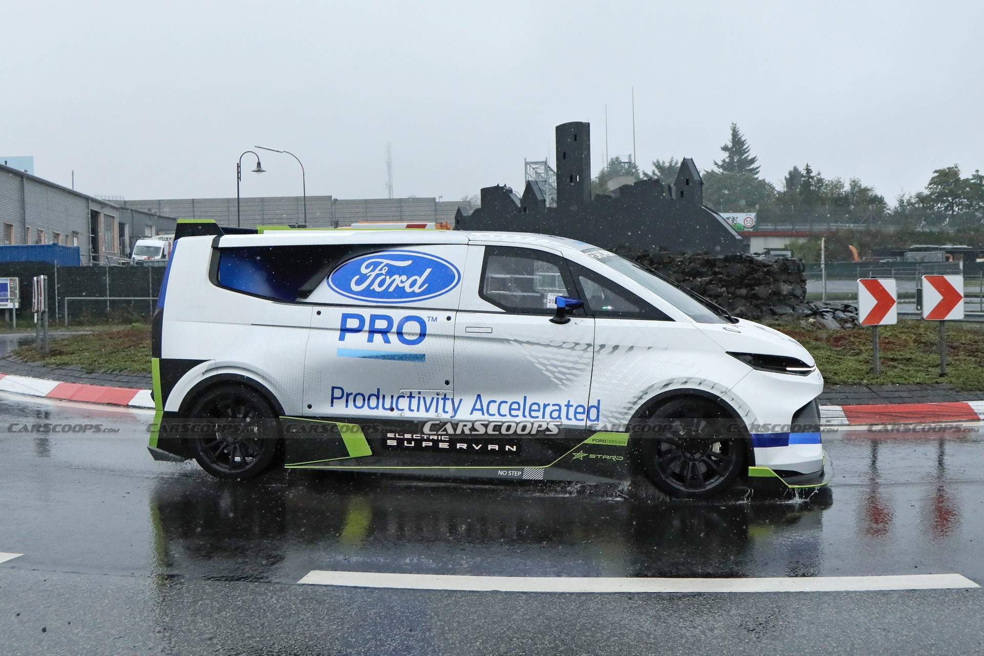 1,973-HP Ford Pro Electric SuperVan Spied At The Nurburgring, Could Aim For A New Record