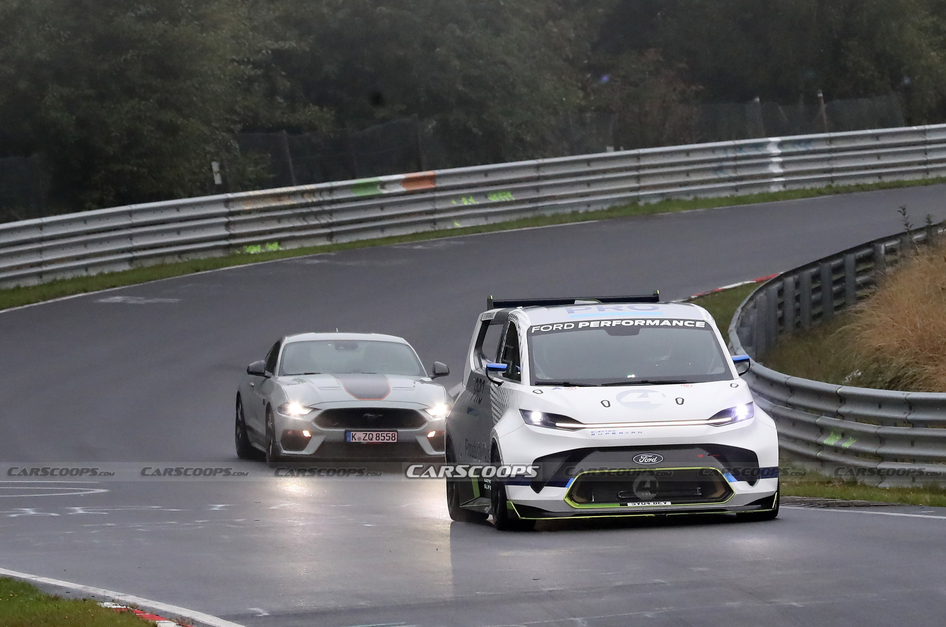 1,973-HP Ford Pro Electric SuperVan Spied At The Nurburgring, Could Aim For A New Record