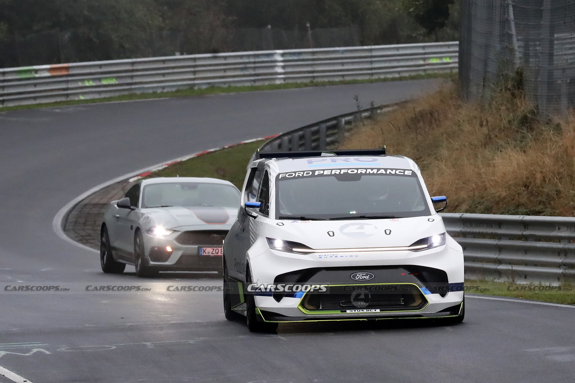 1,973-HP Ford Pro Electric SuperVan Spied At The Nurburgring, Could Aim For A New Record