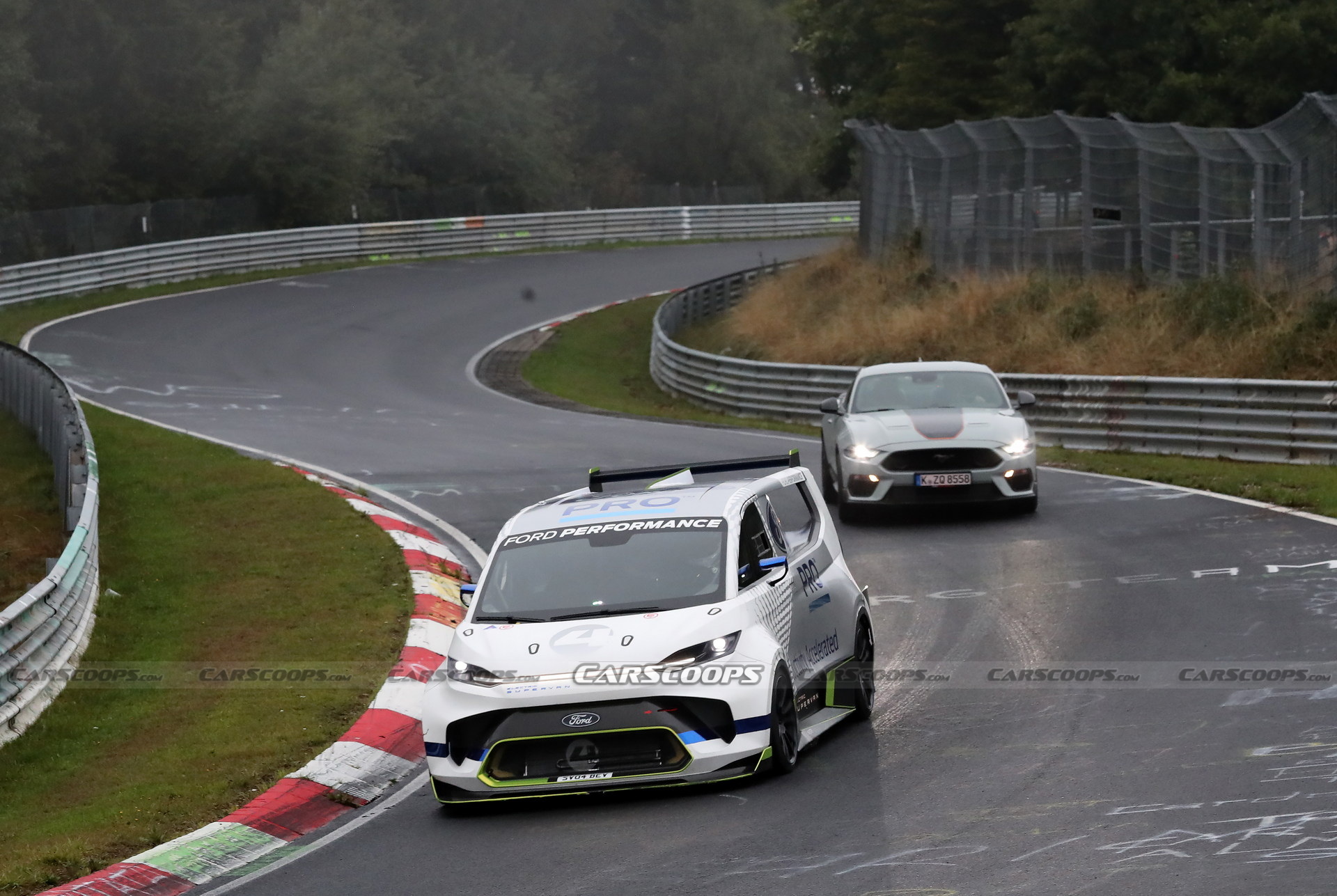 1,973-HP Ford Pro Electric SuperVan Spied At The Nurburgring, Could Aim For A New Record