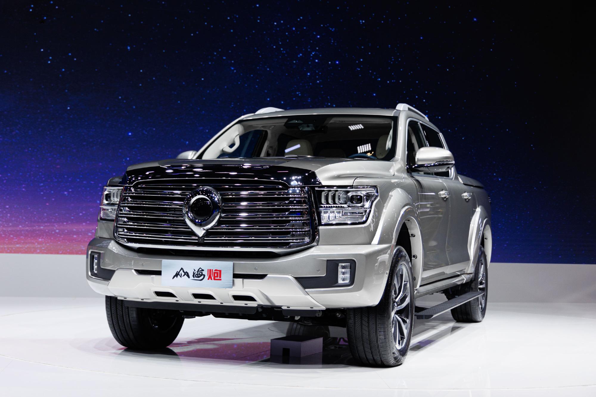 Great Wall’s Shanhai Cannon Is Its First Hybrid Pickup Truck