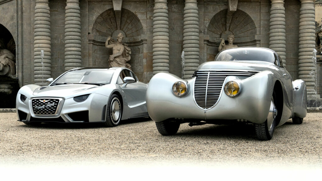  Hispano Suiza Carmen Poses Alongside The Classic That Inspired It