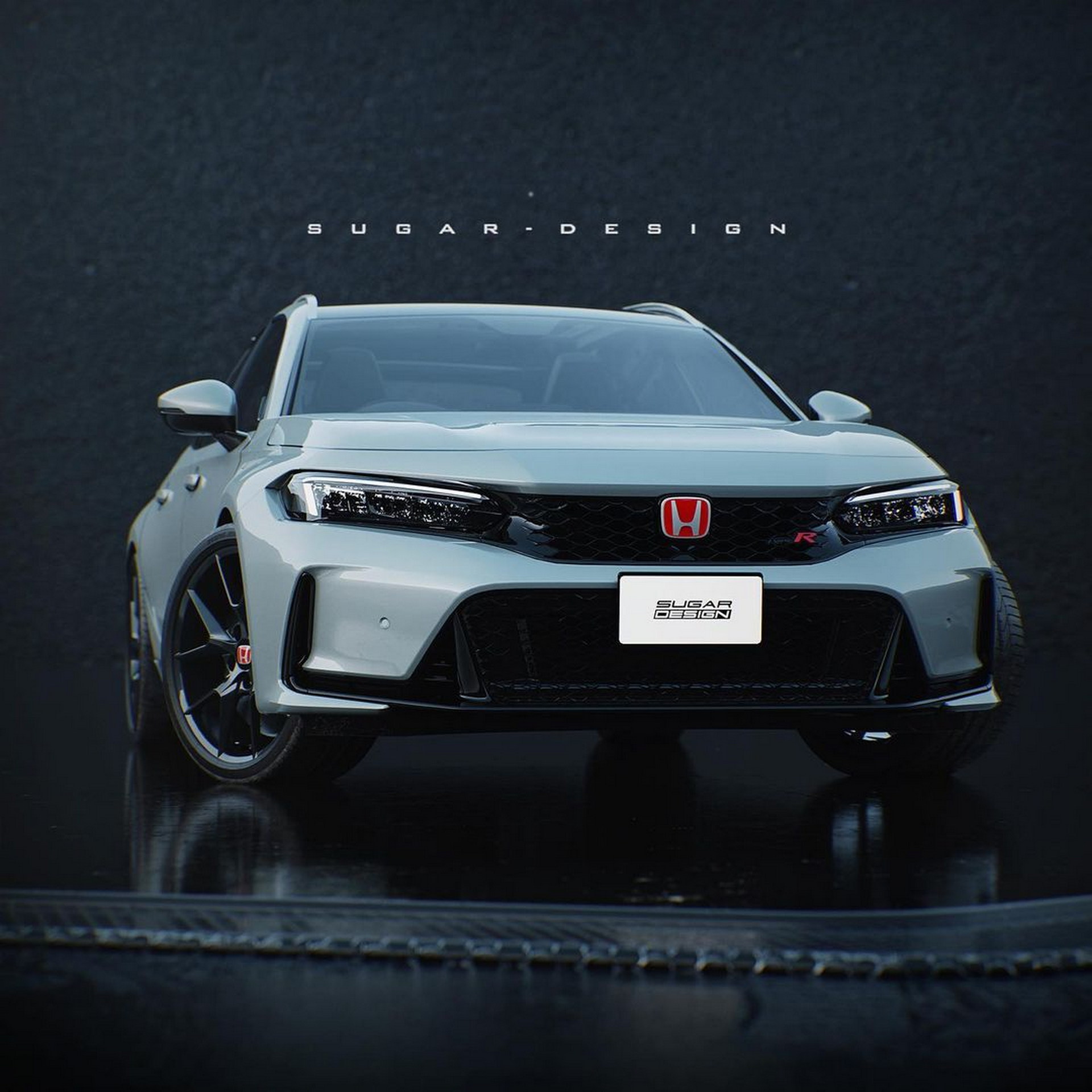 A 2023 Honda Civic Type R Sport Wagon Would Be Epic, Too Bad It’s Just A Render
