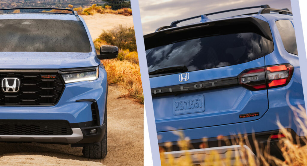  2023 Honda Pilot TrailSport Teased, Will Get Steel Skid Plates And All Terrain Tires