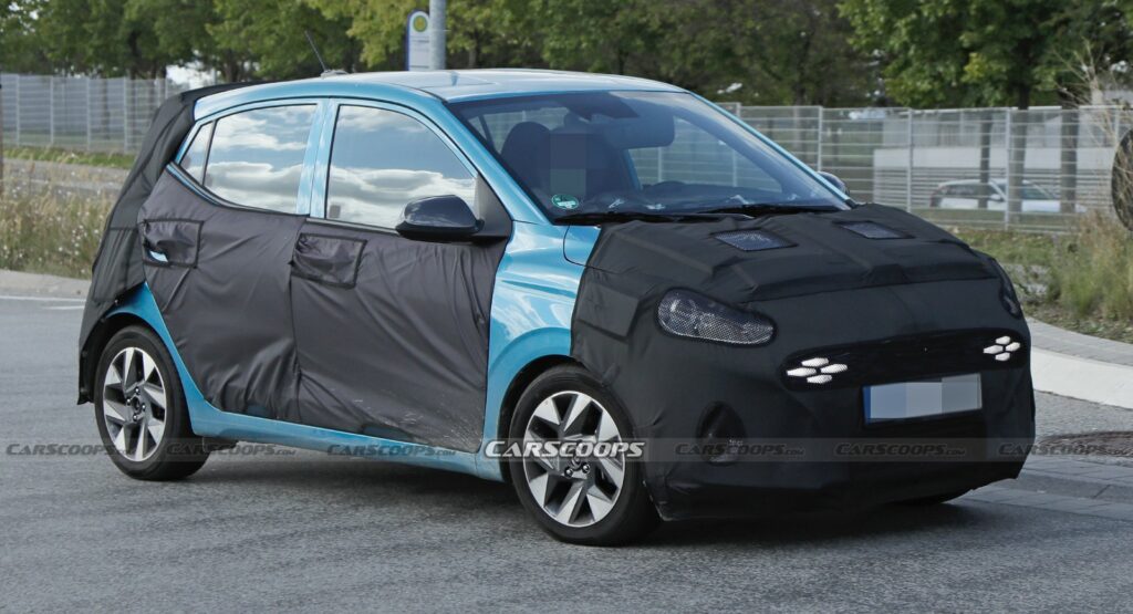  Hyundai i10 Facelift Spied, Proving There Is Still Time For ICE-Powered City Cars