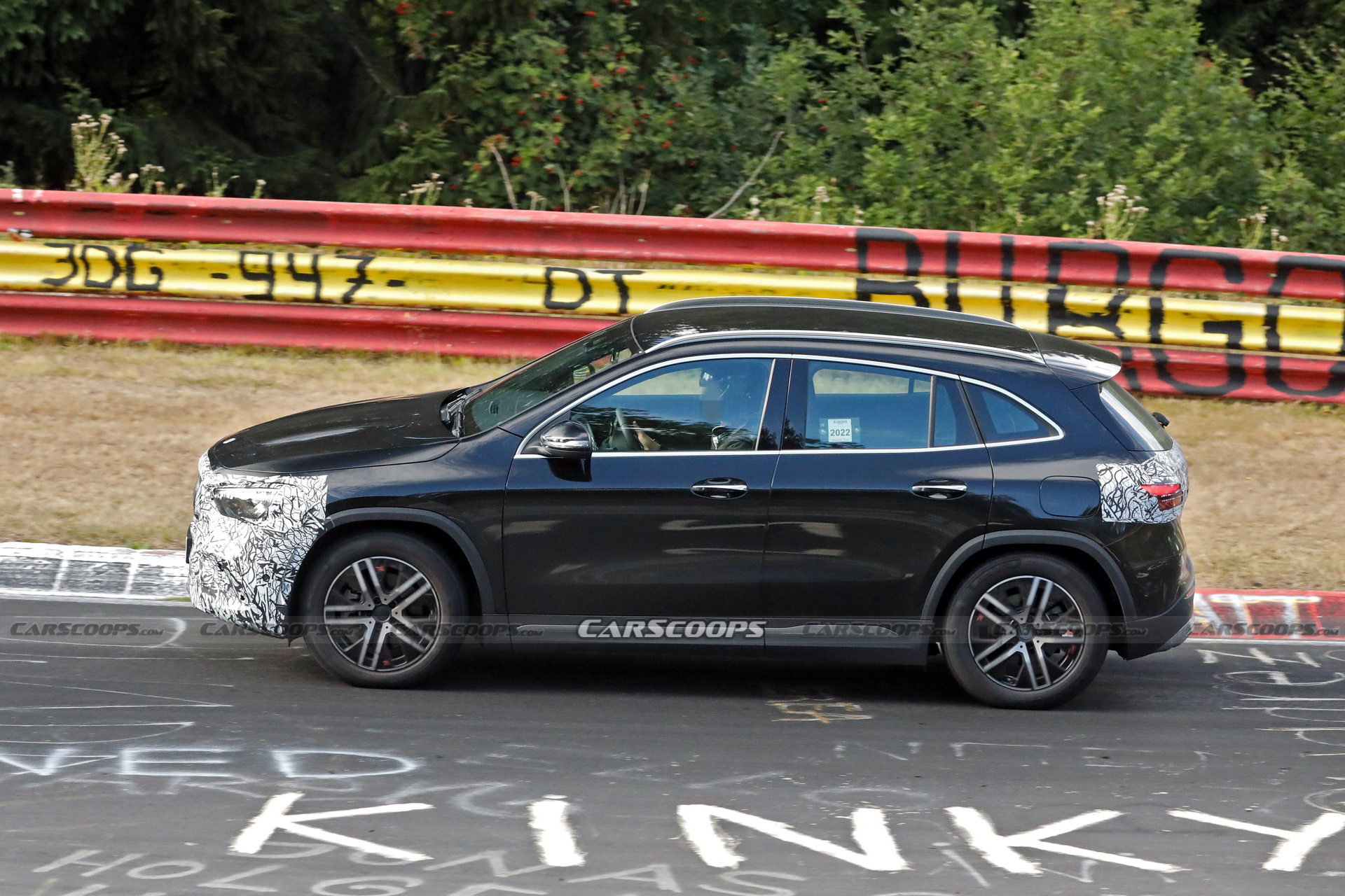 2023 Mercedes-Benz GLA Struts Its Facelifted Stuff At The ‘Ring