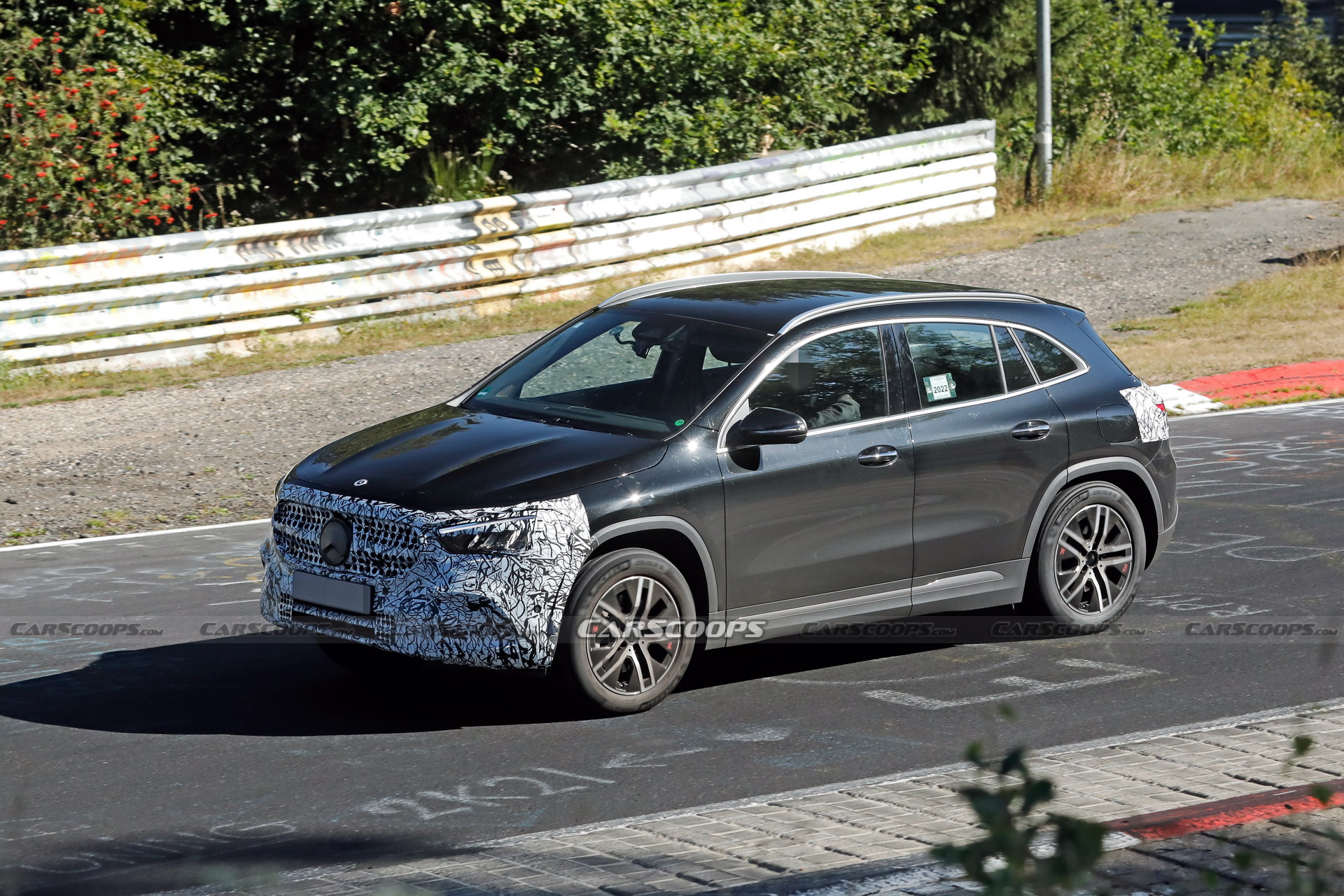 2023 Mercedes-Benz GLA Struts Its Facelifted Stuff At The ‘Ring