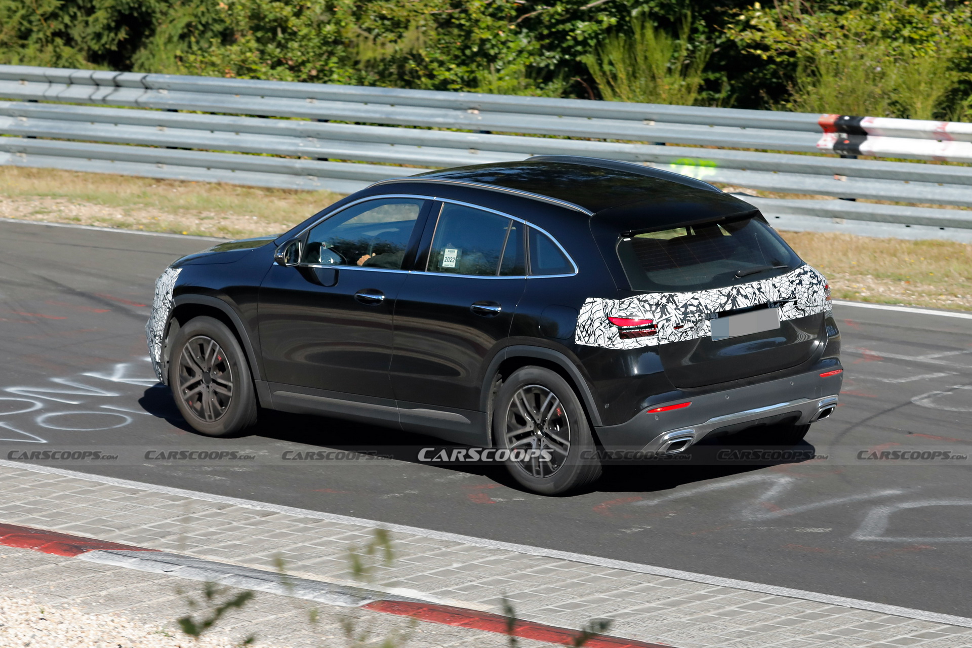 2023 Mercedes-Benz GLA Struts Its Facelifted Stuff At The ‘Ring
