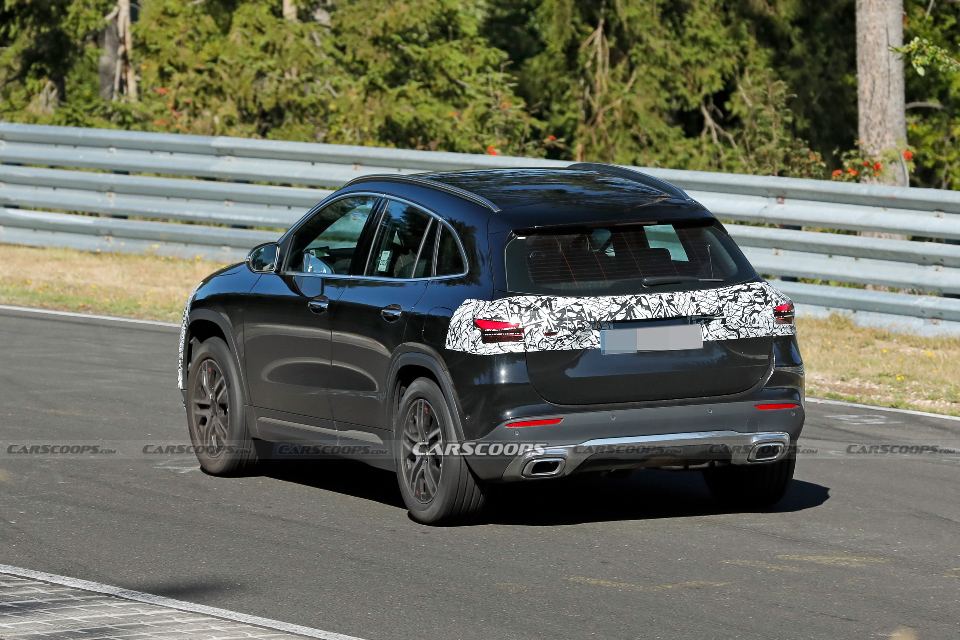 2023 Mercedes-Benz GLA Struts Its Facelifted Stuff At The ‘Ring