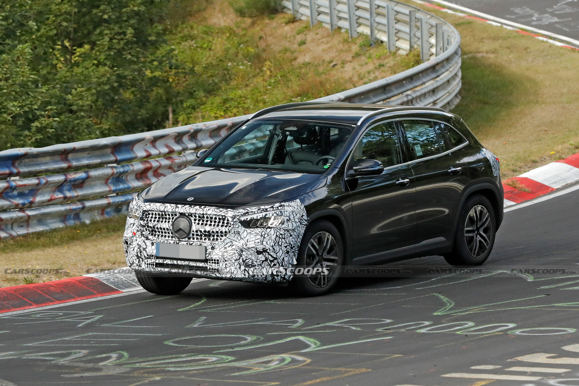 2023 Mercedes-Benz GLA Struts Its Facelifted Stuff At The ‘Ring