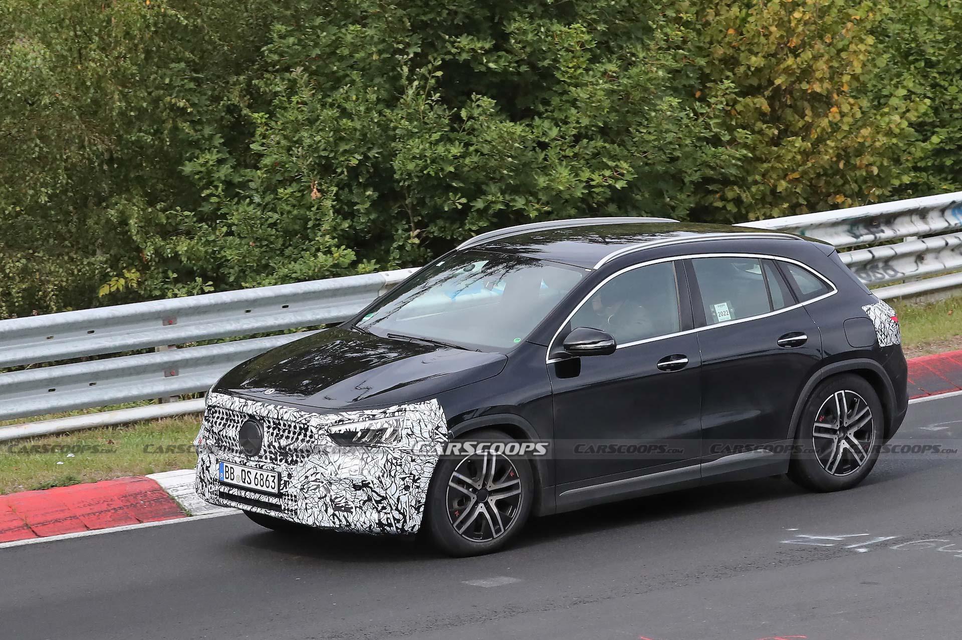 Mercedes GLA Facelift Shows That Even Non-AMG Cars Need To Put In Their Nurburgring Hours