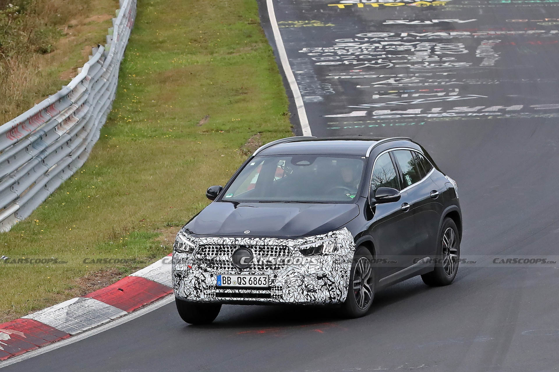 Mercedes GLA Facelift Shows That Even Non-AMG Cars Need To Put In Their Nurburgring Hours