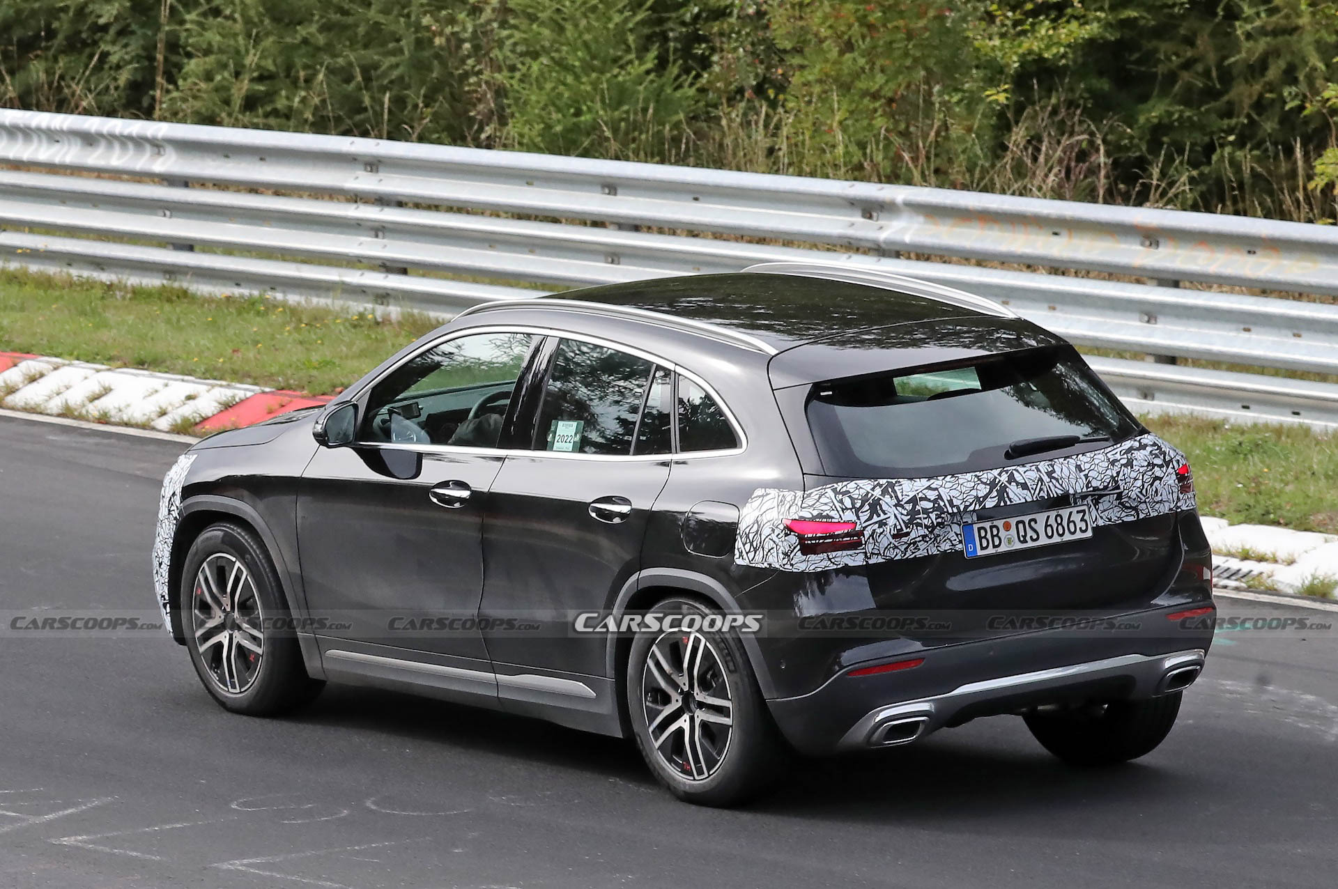 Mercedes GLA Facelift Shows That Even Non-AMG Cars Need To Put In Their Nurburgring Hours