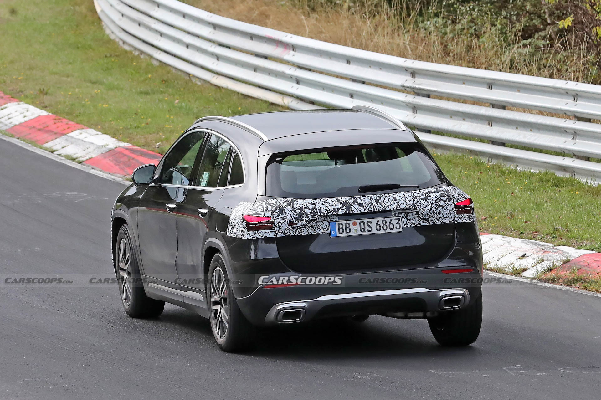 Mercedes GLA Facelift Shows That Even Non-AMG Cars Need To Put In Their Nurburgring Hours