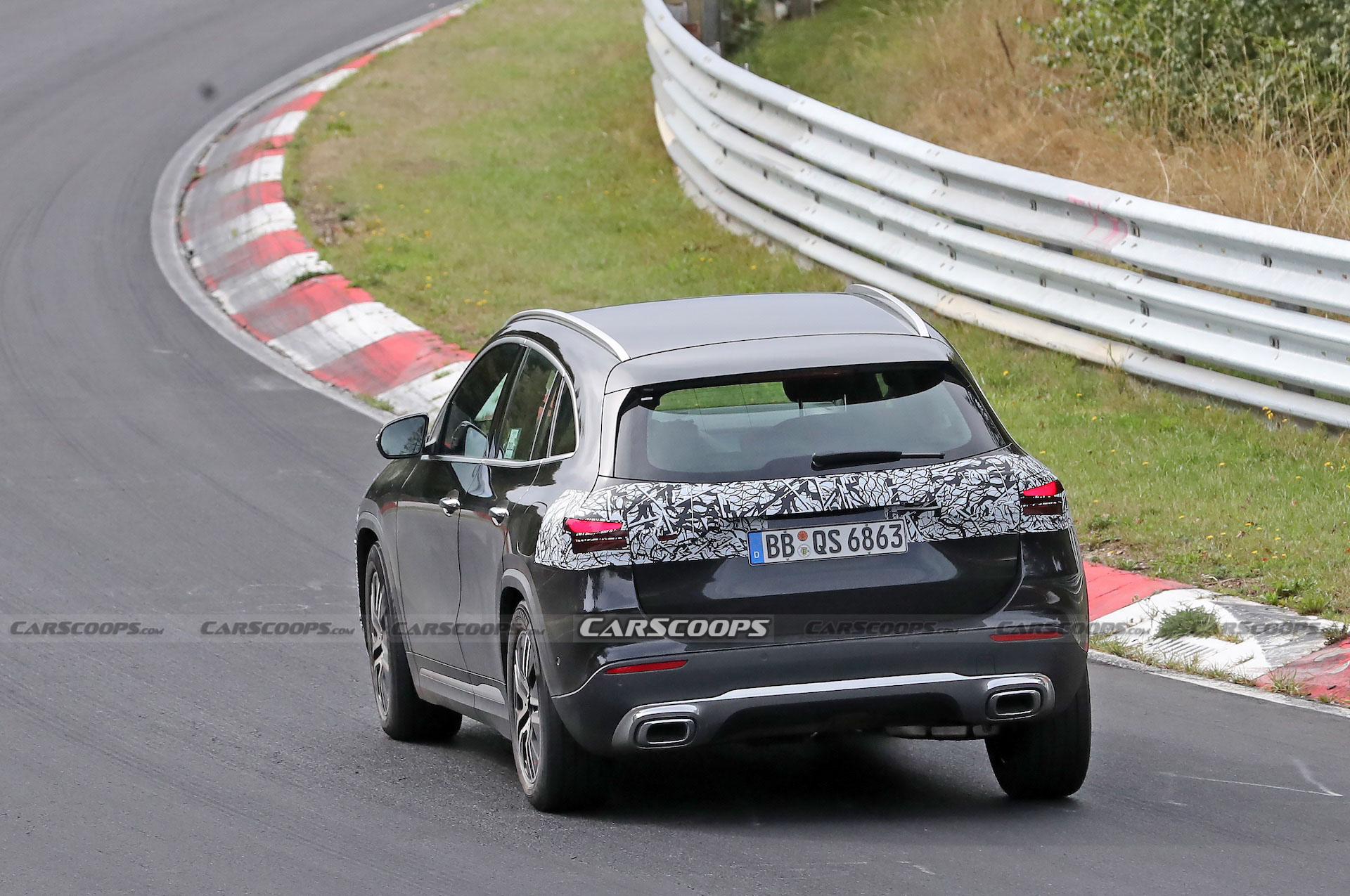 Mercedes GLA Facelift Shows That Even Non-AMG Cars Need To Put In Their Nurburgring Hours