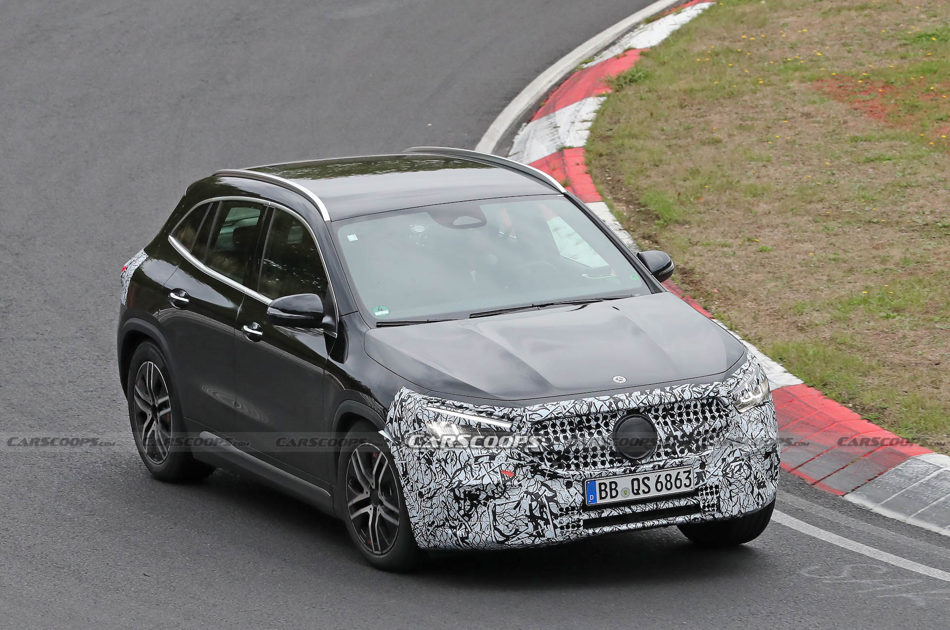 Mercedes GLA Facelift Shows That Even Non-AMG Cars Need To Put In Their Nurburgring Hours