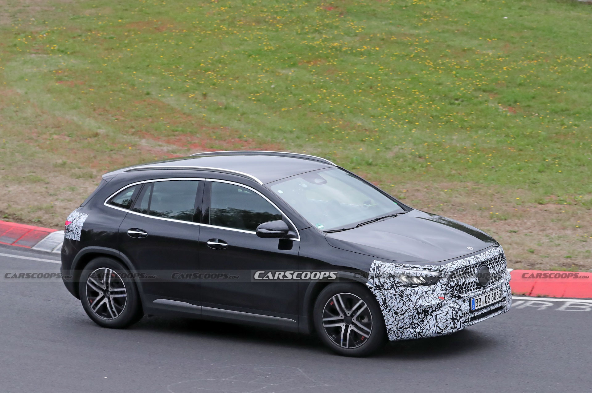 Mercedes GLA Facelift Shows That Even Non-AMG Cars Need To Put In Their Nurburgring Hours