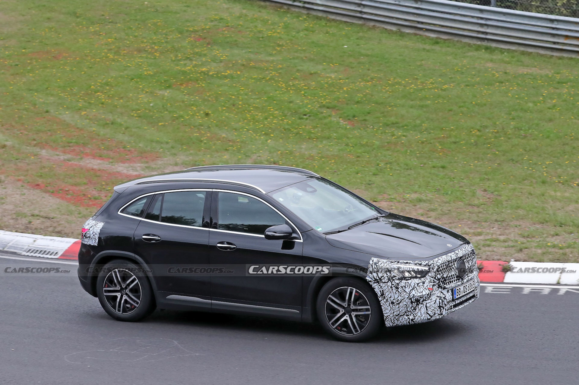 Mercedes GLA Facelift Shows That Even Non-AMG Cars Need To Put In Their Nurburgring Hours