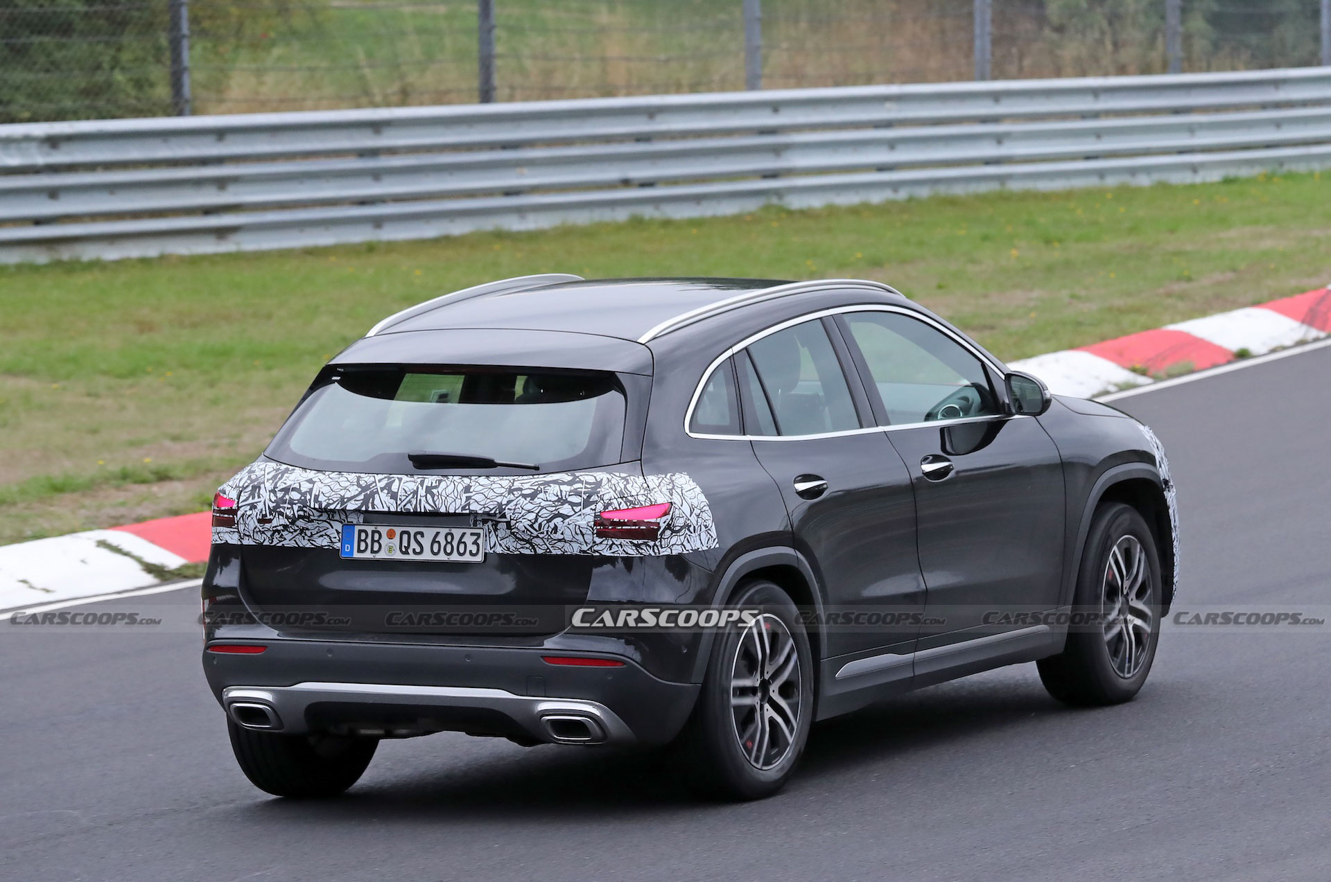 Mercedes GLA Facelift Shows That Even Non-AMG Cars Need To Put In Their Nurburgring Hours