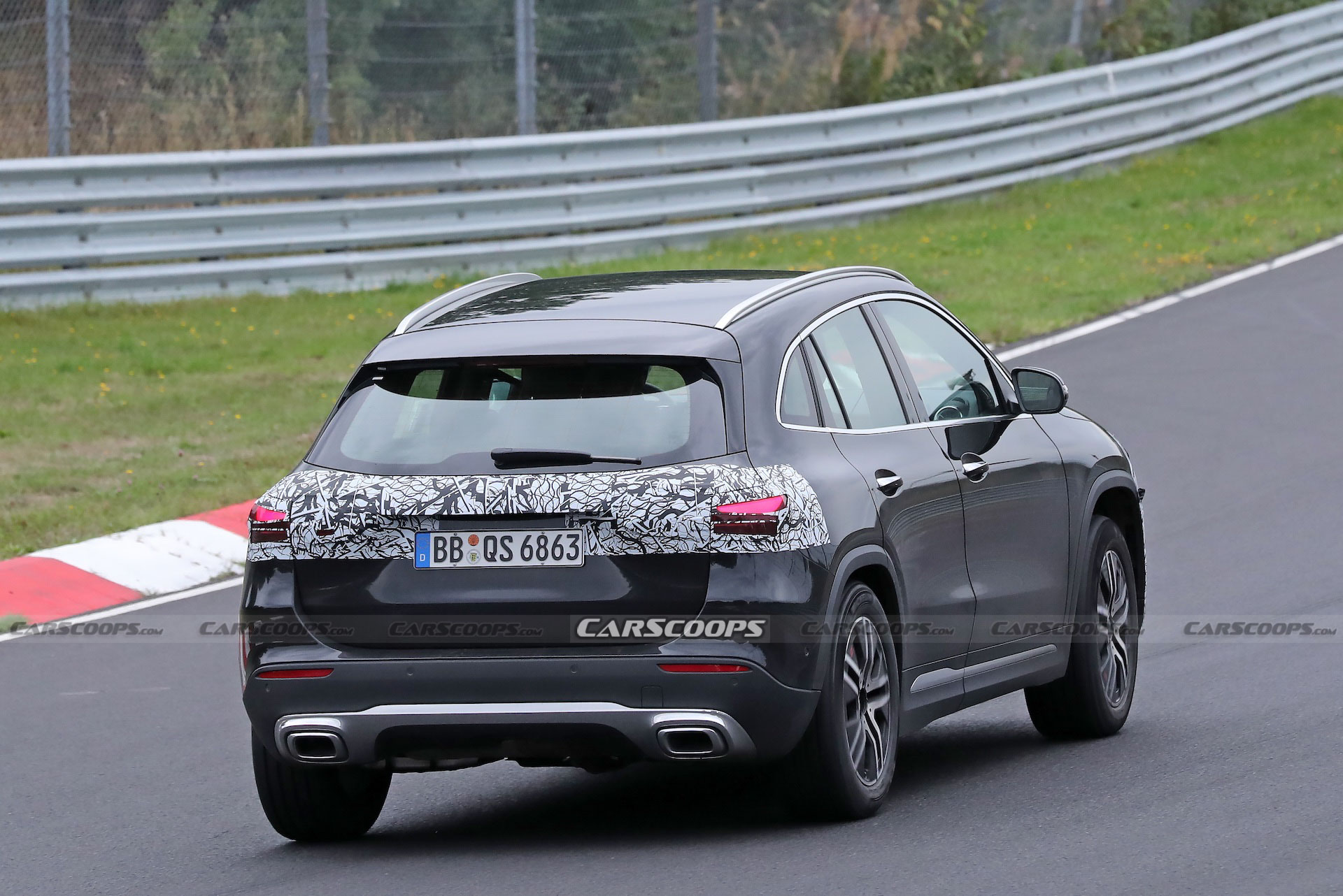 Mercedes GLA Facelift Shows That Even Non-AMG Cars Need To Put In Their Nurburgring Hours