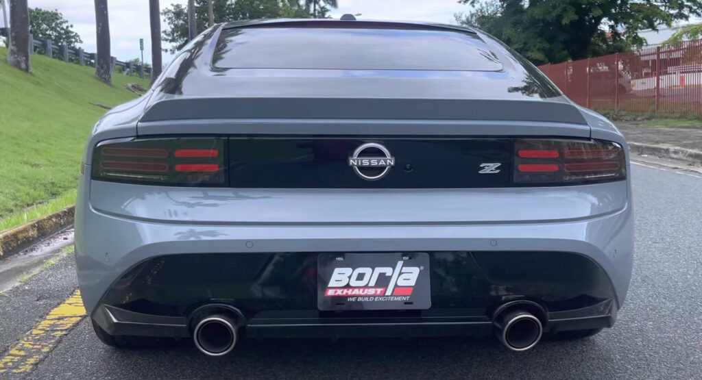  Borla’s Exhaust Makes The 2023 Nissan Z Sound Like A Legitimate Sports Car
