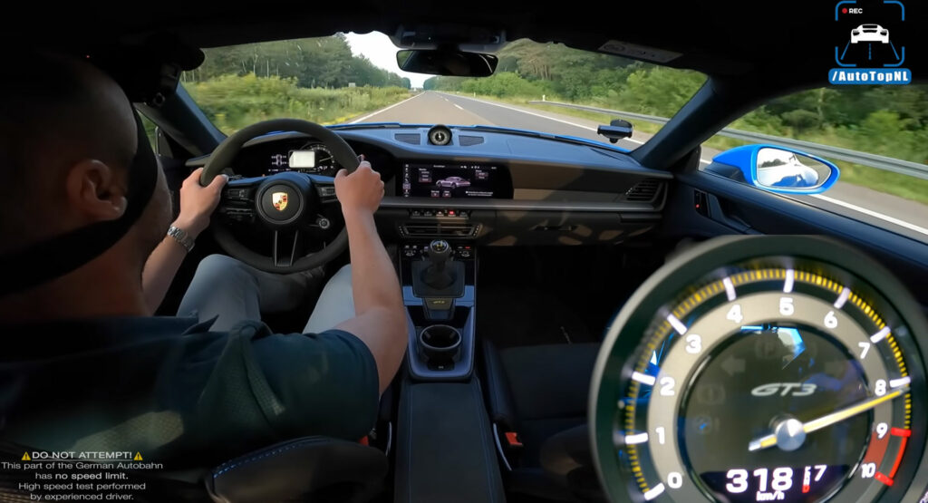 There’s Nothing Quite Like Watching A Porsche 911 GT3 Scream At Almost 200 MPH