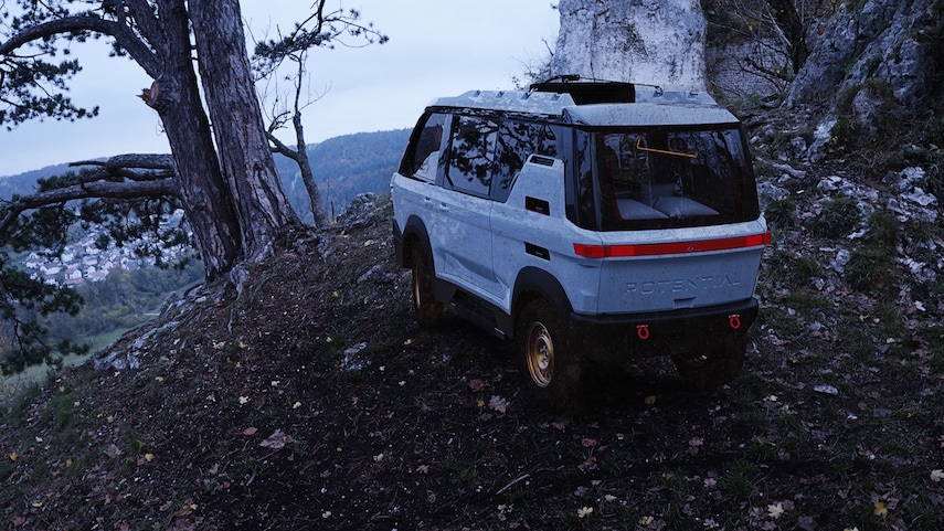 New Electric Off-Roading Van Promises Fun On ATV Trails Thanks To Its Very Narrow Body