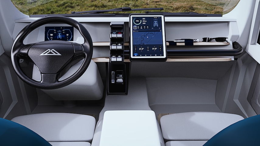 New Electric Off-Roading Van Promises Fun On ATV Trails Thanks To Its Very Narrow Body