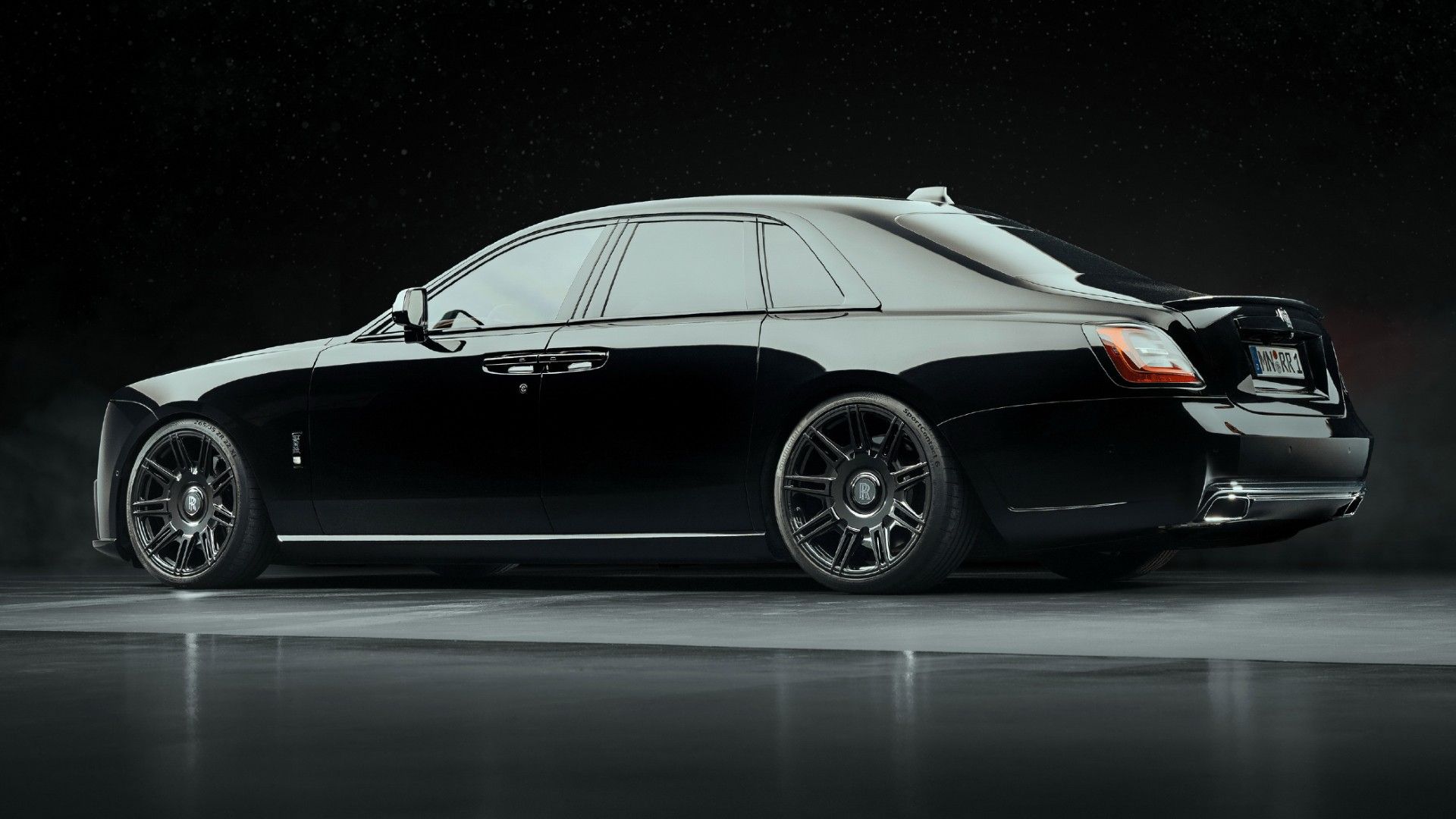 Spofec’s RollsRoyce Ghost Black Badge Combines Stealthy Sportiness