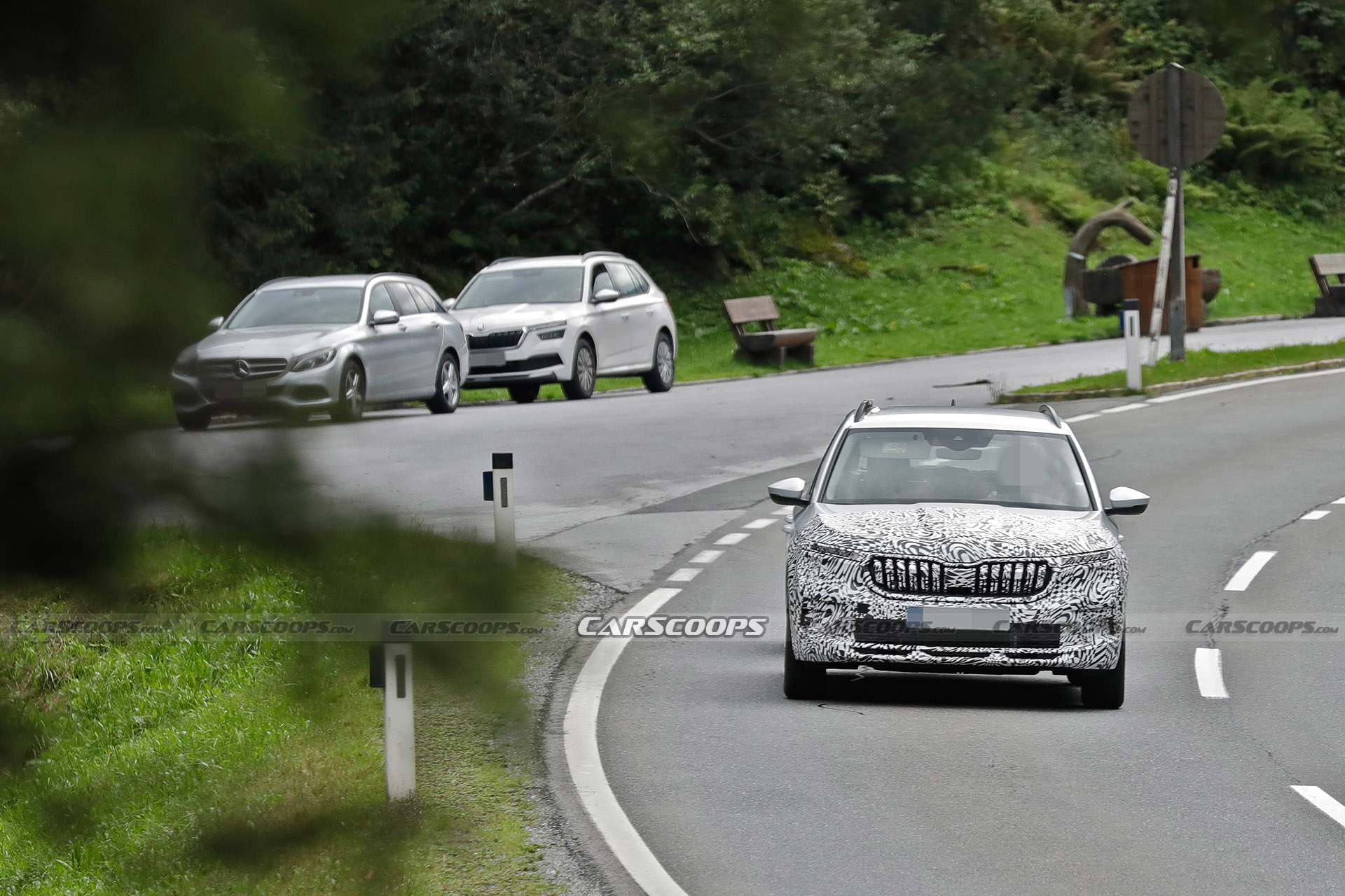 Facelifted Skoda Kamiq Spied Flaunting A Fresh Set Of Bumpers