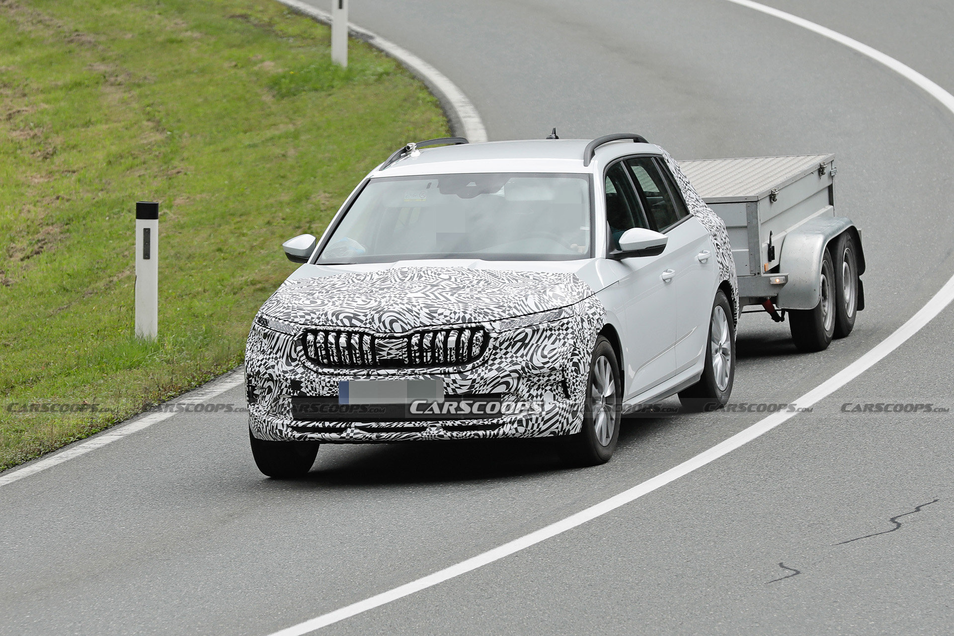 Facelifted Skoda Kamiq Spied Flaunting A Fresh Set Of Bumpers