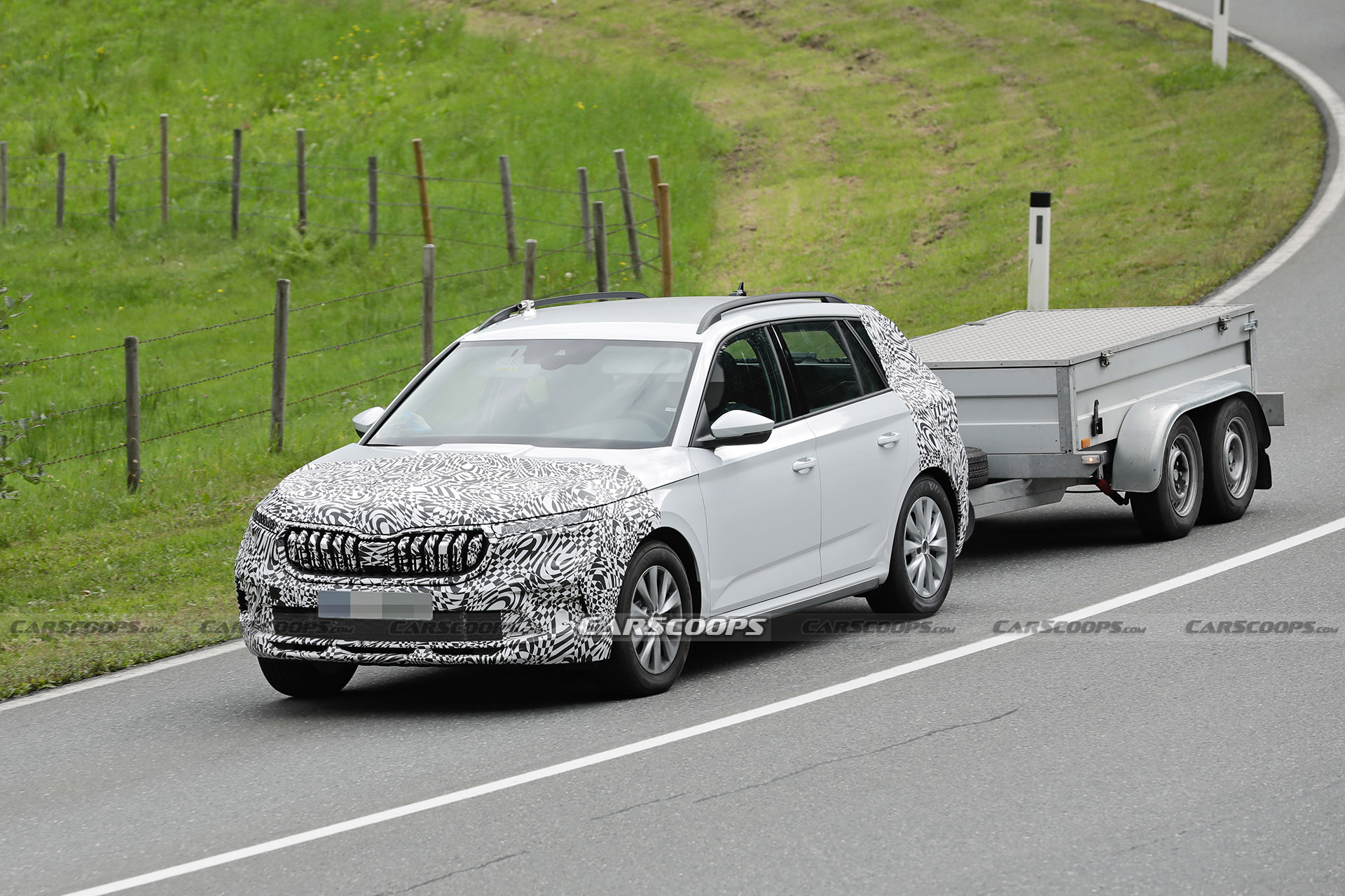 Facelifted Skoda Kamiq Spied Flaunting A Fresh Set Of Bumpers