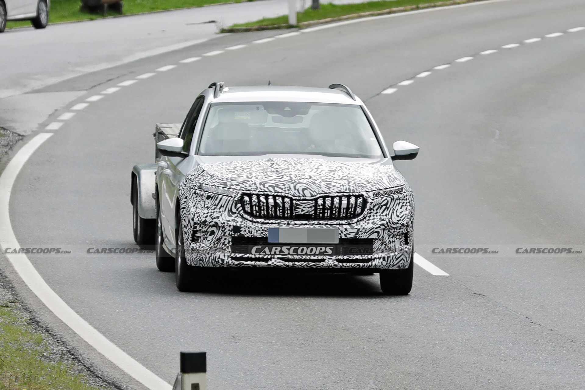 Facelifted Skoda Kamiq Spied Flaunting A Fresh Set Of Bumpers