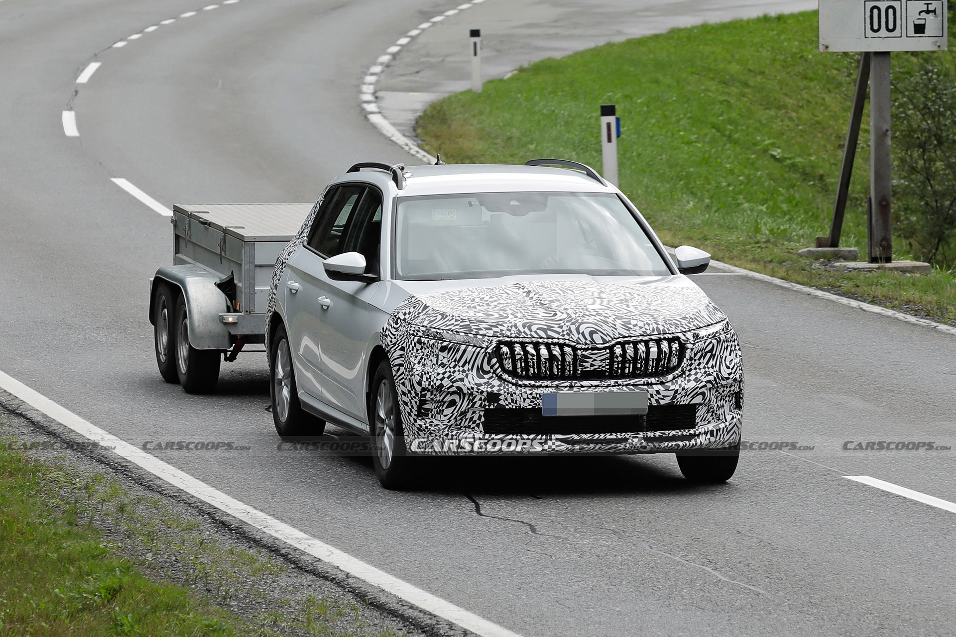 Facelifted Skoda Kamiq Spied Flaunting A Fresh Set Of Bumpers