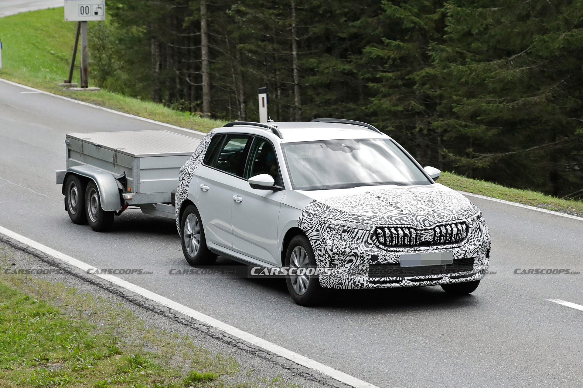 Facelifted Skoda Kamiq Spied Flaunting A Fresh Set Of Bumpers